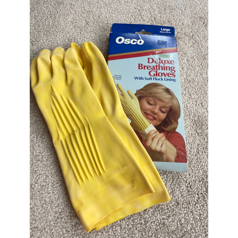 Osco Deluxe Breathing Gloves- L new